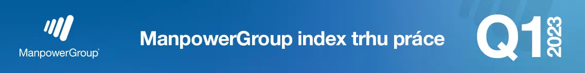 ManpowerGroup index trhu práce Q1 2023