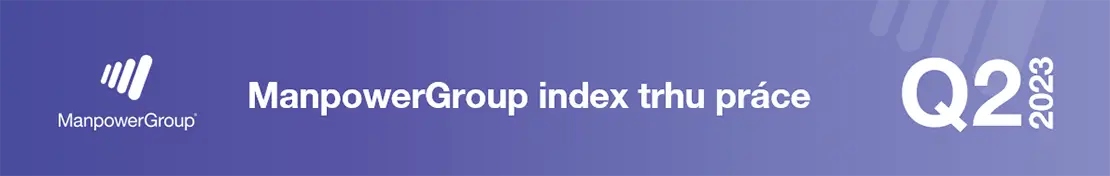 ManpowerGroup index trhu práce Q2 2023